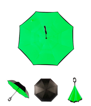 Ветрозащитный зонт Up-brella салатовый