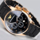 Часы Emporio Armani, часы Swiss Army и парфюм Lacoste в подарок